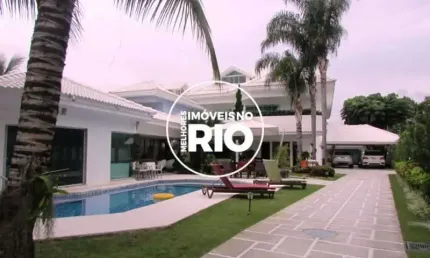 Casa em condomínio fechado com 4 quartos à venda na Avenida das Américas, --, Barra da Tijuca, Rio de Janeiro, 596 m2 por R$ 6.000.000