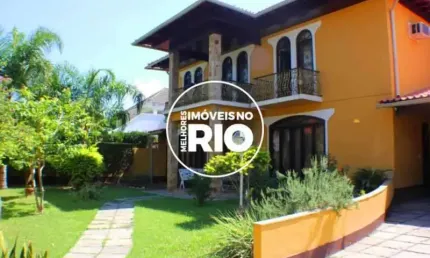 Casa em condomínio fechado com 4 quartos à venda na avenida das américas, --, barra da tijuca, rio de janeiro, 450 m2 por r$ 4.700.000