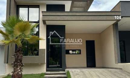 Casa Térrea residencial no Villaggio Ipanema I em Sorocaba-SP: conforto, lazer e segurança em um só lugar.
