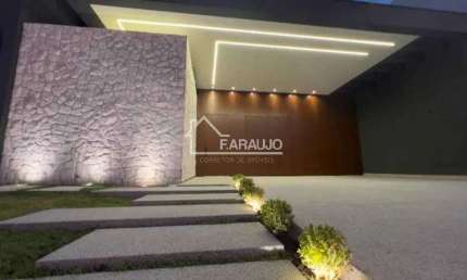 Casa de alto padrão para Venda em Itu, condominio Alphaville Castello, com 4 dormitórios, sendo 3 suítes, 5 banheiros, 6 vagas, 3 cobertas.