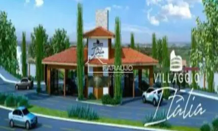 Terreno a venda no condominio villaggio italia, alto da boa vista em sorocaba