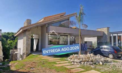 Imponente Residência no Condomínio Fazenda Imperial, um dos mais queridos e valorizados residenciais da cidade de Sorocaba.