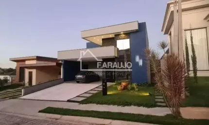 Casa alto padrão para venda em condomínio fechado em sorocaba-sp!