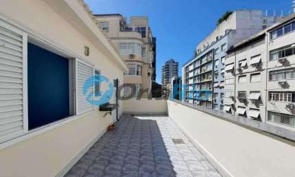 Cobertura com 4 quartos à venda na Rua Gustavo Sampaio, Leme, Rio de Janeiro, 164 m2 por R$ 1.750.000