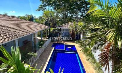 Condomínio Oásis do Paranapanema - Casa com 6 suítes à venda, 471 m² por R$ 1.580.000 - Condomínio Oásis do Paranapanema - Santo Inacio/PR