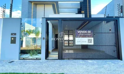Casa com 3 suítes. repleta de acabamentos de primeira linha