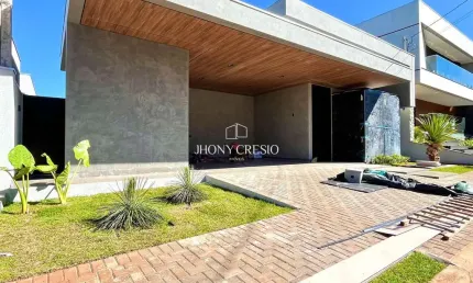 Ecogarden Residence - Casa no EcoGarden de Luxo com 3 suítes e 400M² de Terreno