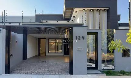 Jardim paris, casa térrea, com 3 suítes, cozinha planejada.