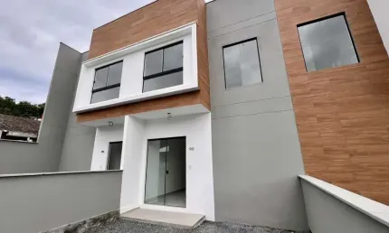 Casa com 2 quartos à venda no fidélis, blumenau , 62 m2 por r$ 325.000