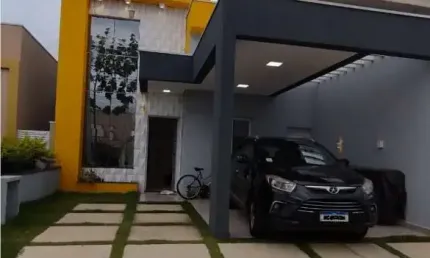 Jardim Park Real, Casa para Venda diferenciada com Mezanino e Espaço gourmet no piso superior.