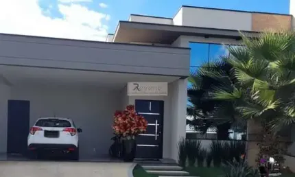 Casa térrea  à venda no condomínio jardim residencial dona lucilla, com 3 suítes e piscina