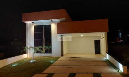 Casa em Condomínio de Luxo em Indaiatuba-SP: 3 suítes, 5 banheiros, 2 vagas, 162m² - Park Gran Reserve