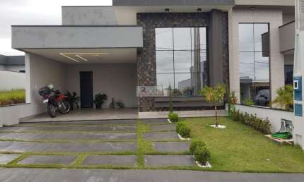 Casa em Condomínio de Alto Padrão com 3 Quartos e 131m² em Indaiatuba-SP - Loteamento Park Gran Reserve