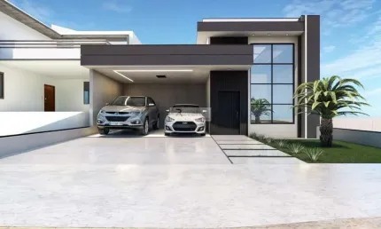 Casa em Condomínio à Venda em Indaiatuba-SP, Residencial Milano: 3 Quartos, 1 Suíte, 1 Sala, 2 Banheiros, 4 Vagas de Garagem, 178m².