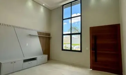 Casa de luxo em condomínio no Jardim Residencial Dona Maria Candida em Indaiatuba-SP: 3 quartos, 3 suítes, 1 sala, 4 banheiros, 4 vagas de garagem, 187m²!