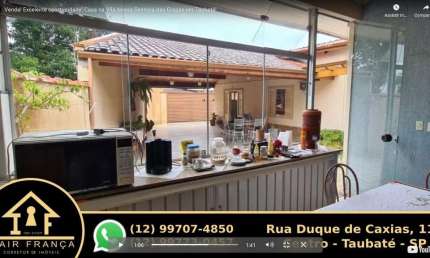 Casa para Venda em Taubaté, Vila Nossa Senhora das Graças, 2 dormitórios, 1 suíte, 2 banheiros, 4 vagas