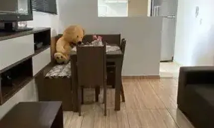 Apartamento para venda em taubaté, jardim gurilândia, 2 dormitórios, 1 banheiro, 1 vaga
