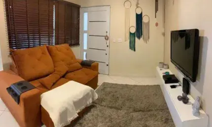 Casa em Condomínio para Venda em Taubaté, Parque Esperança, 2 dormitórios, 1 suíte, 3 banheiros, 2 vagas
