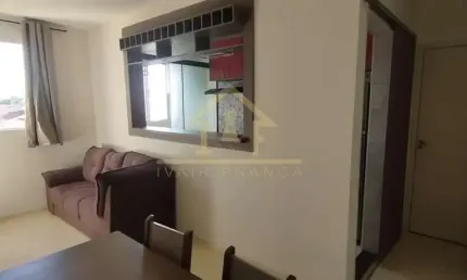 Apartamento para Locação em Taubaté, Parque São Cristóvão, 2 dormitórios, 1 banheiro, 1 vaga