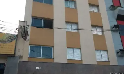 Kitnet de Luxo no Centro de Taubaté-SP: 1 quarto, 1 sala, 1 banheiro, 22m² de pura comodidade!