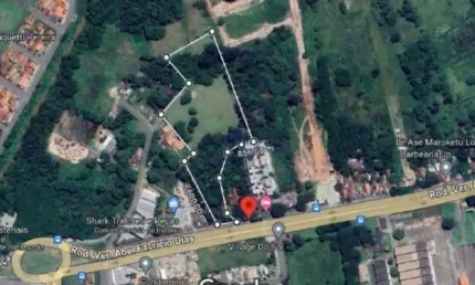 Terreno comercial à venda no Loteamento Industrial Água Preta, Pindamonhangaba 