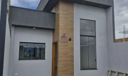 Casa à venda em taubaté-sp, quintas de santa cruz: 2 quartos, 1 suíte, 2 salas, 1 banheiro, 2 vagas de garagem, 72,80 m².