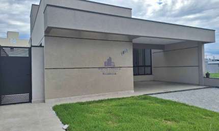 Imóvel de alto padrão em condomínio no Loteamento Residencial Pérola do Vale, Tremembé-SP: 3 quartos, 1 suíte, sala ampla, 3 banheiros, 146,90 m².