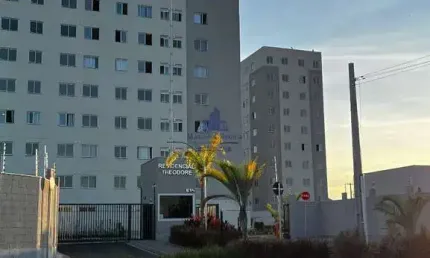 Apartamento para locação na Vila Prosperidade em Taubaté-SP: 2 quartos, 1 sala, 1 banheiro, 1 vaga de garagem!