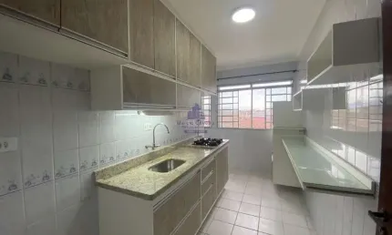 Apartamento para locação em Taubaté-SP, bairro Quiririm: 2 quartos, 1 sala, 1 banheiro, 1 vaga de garagem, 62m².