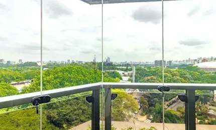 Amplitude,sofisticação e vista para o parque ibirapuera
