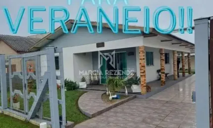 Imóvel de temporada! excelente residencia centro do imbé