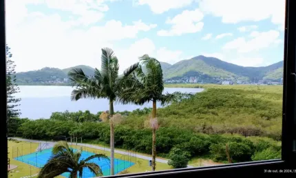 Vista deslumbrante de unidade de 3 suítes em condomínio clube no João Paulo
