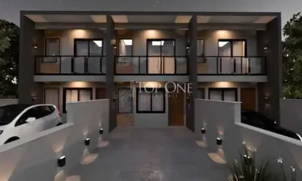 Casa em condomínio fechado com 2 quartos à venda no Sertão do Maruim, São José  por R$ 420.000