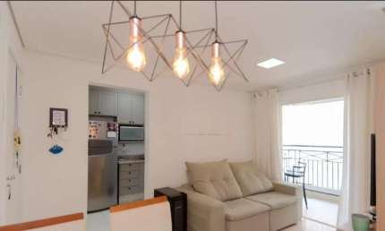 Excelente Apartamento à venda, torre única, com varanda na  Ponte Grande, Guarulhos, SP