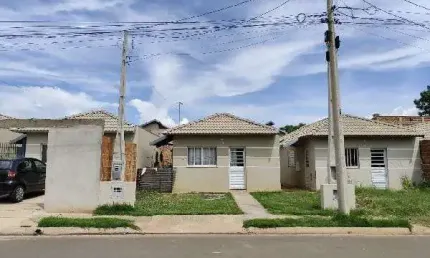 Casa à venda 2 quartos, 1 vaga, 44m², residencial luana, aracatuba - sp