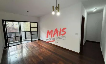 Apartamento próximo a praia, 2 quartos para alugar, 82 m²,  ponta da praia - santos/sp