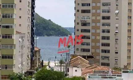Apartamento com 2 dormitórios, 125 m²  - Ponta da Praia - Santos/SP