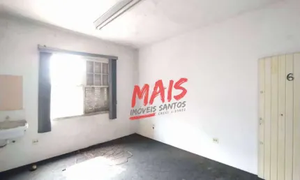Prédio comercial com loja térrea, à venda, 260 m² - Centro - Santos/SP