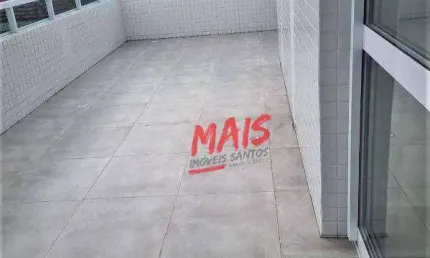 Apartamento com 2 quartos à venda no Embaré, Santos 