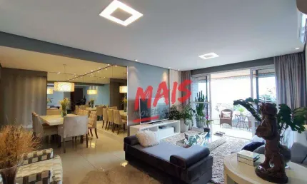 Apartamento com lazer, varanda, 3 suítes, à venda, 180 m² - ponta da praia - santos/sp