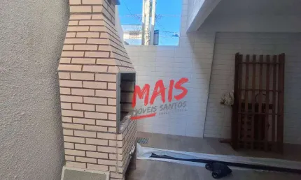 Casa com 2 quartos à venda no Macuco, Santos 