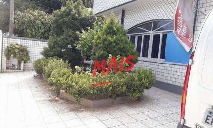 Casa comercial com 3 salas para alugar na Aparecida, Santos 