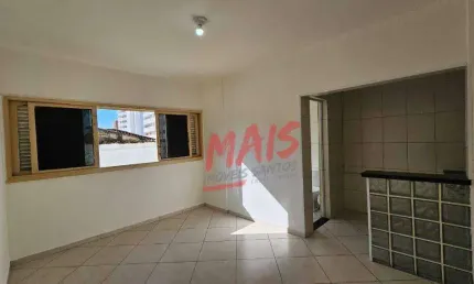 Kitnet para alugar, 45 m² - Itararé - São Vicente/SP