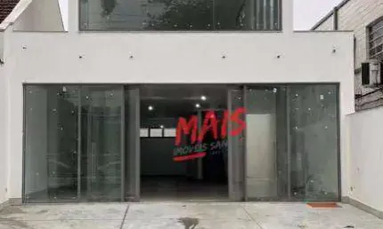 Ponto comercial com 4 salas para alugar na Vila Mathias, Santos 
