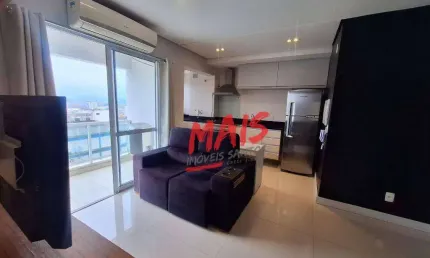 Studio à venda, 47 m² por R$ 650.000,00 - Boqueirão - Santos/SP