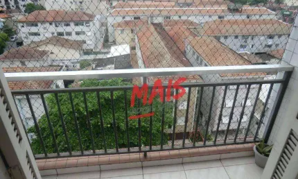 Apartamento com 3 dormitórios à venda, 140 m² - Aparecida - Santos/SP