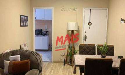 Apartamento com 2 dormitórios à venda, 75 m²  - Ponta da Praia - Santos/SP