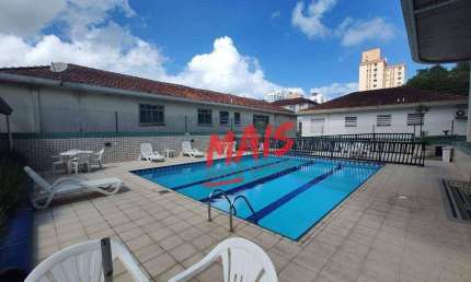 Apartamento com 3 Dormitórios à venda, 150 m²  - Embaré - Santos/SP