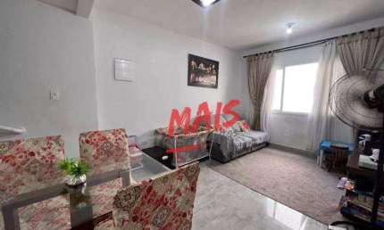 Village com 2 dormitórios à venda, 111 m² por R$ 615.000 - Campo Grande - Santos/SP
