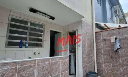 Sobrado à venda, 64 m² por r$ 445.000,00 - macuco - santos/sp
